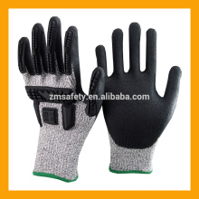 TPR Anti Impact Nitril Handschuhe HPPE Cut Sicherheitshandschuhe